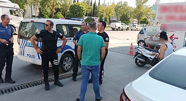 Talihsiz kadın sokak ortasında zor anlar yaşadı