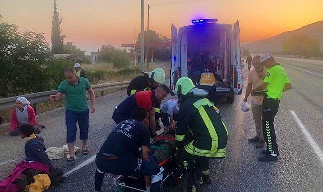 Tarım işçileri kaza yaptı: 11 Yaralı