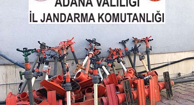 Tarladaki fiskeleri çalan hırsızlar yakalandı