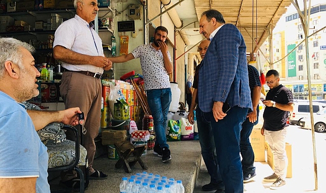 Urfalı Esnaf Ak Parti Milletvekiline yüz vermedi