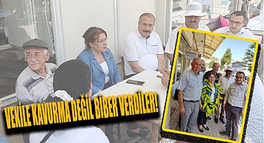 Urfalı Vekil değil ki önüne kavurmalar serilsin!