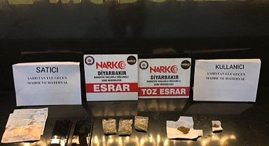Uyuşturucu operasyonunda 2 tutuklama