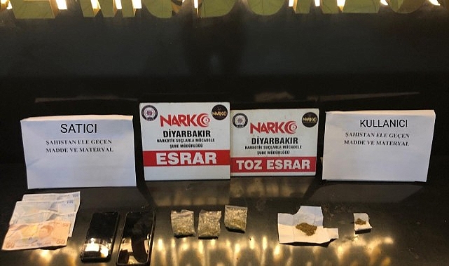 Uyuşturucu operasyonunda 2 tutuklama