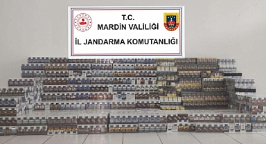 10 bin kaçak sigara ele geçirildi