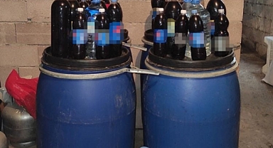 11 bin sahte içki ele geçirildi: 4 gözaltı