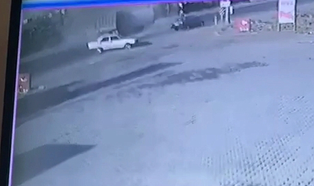 2 kişi hayatını kaybettiği kazanın görüntüleri ortaya çıktı