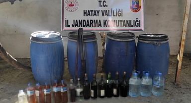 4 ton 765 kilo kaçak içki ele geçirildi