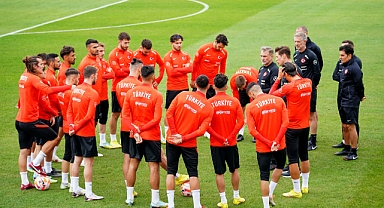 A Milli Takım, Lüksemburg maçı hazırlıklarını sürdürdü