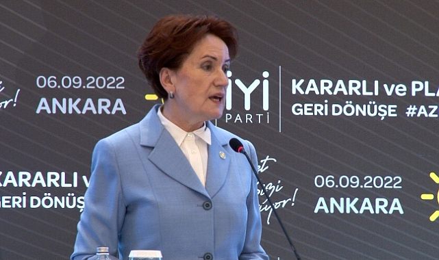 Akşener katıldığı programda  çarpıcı açıklamalarda bulundu