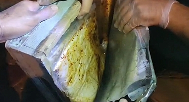 Arı kovanı içerisinden 2 kilo metamfetamin çıktı