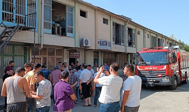 Ayakkabı atölyesinde patlama: 1 ölü, 1 yaralı