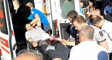 Bankanın güvenlik görevlisine husumetlisi kurşun yağdırdı