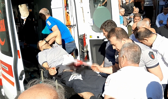 Bankanın güvenlik görevlisine husumetlisi kurşun yağdırdı