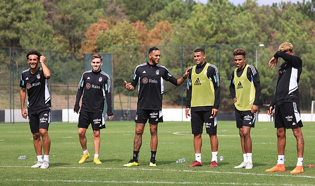 Beşiktaş kondisyon ve taktik çalıştı