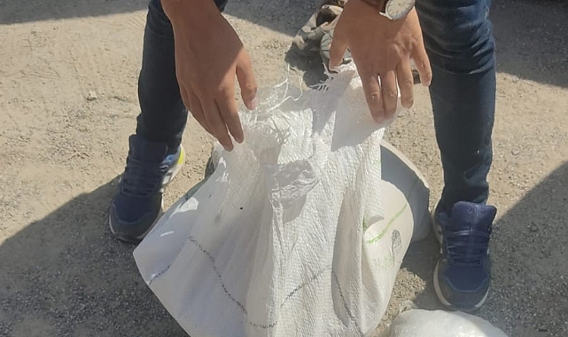 Buğday torbasından uyuşturucu madde