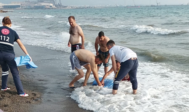 Denize giren şahıs 5 kilometre uzakta ölü olarak bulundu
