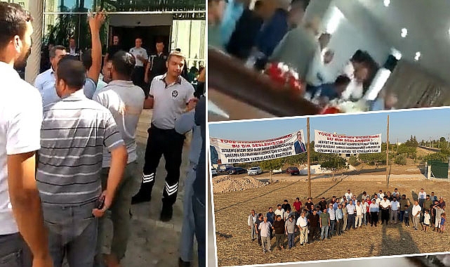 Gölpınar sakinleri Büyükşehir'i bastı