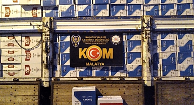 Gümrük kaçağı 7 miyon makaron ele geçirildi