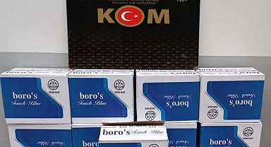 Gümrük kaçağı186 bin adet makaron ele geçirildi
