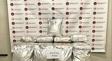 Gümrük Kapısı’nda yarım ton eroin ele geçirildi