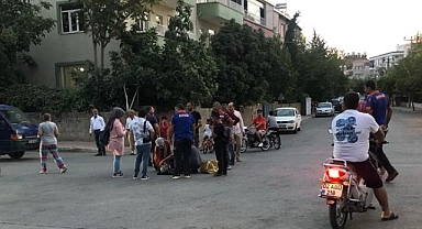 İki motosiklet çarpıştı: 3 yaralı