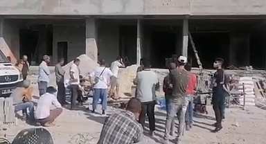 İnşaatta kafasına kalas düşen işçi öldü