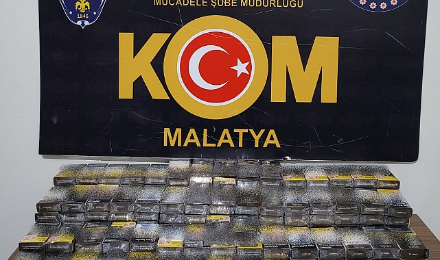 Kaçak sigara operasyonunda tütün ele geçirildi