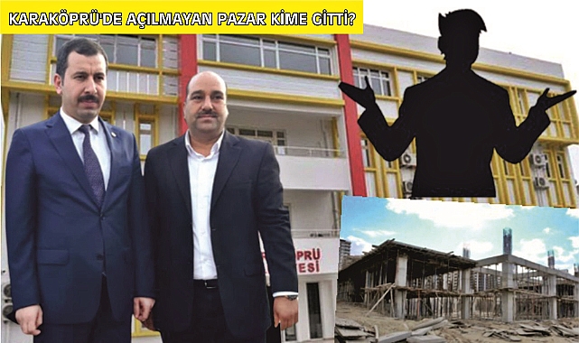 Karaköprü'de açılmayan pazarda yer kavgası!