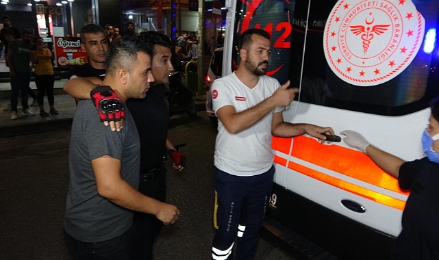 Kavga esnasında 3 polis yaralandı