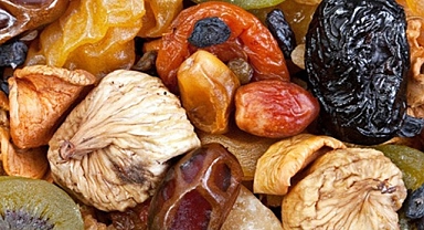 Kuru meyveler sağlık deposu