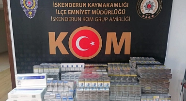 Makaron ve sigara kaçakçılığı operasyonu!