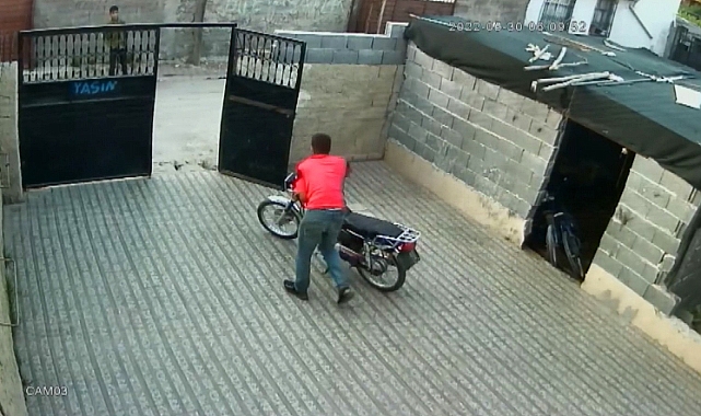Motosiklet çalan zanlı tutuklandı