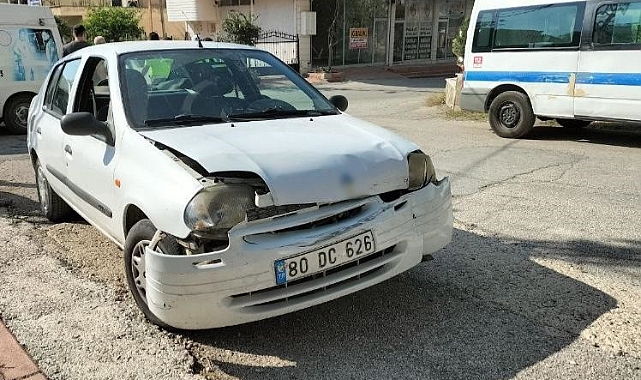 Osmaniye’de 3 araç kaza yaptı:3 yaralı