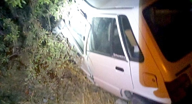 Otomobil şarampole devrildi: 3 yaralı