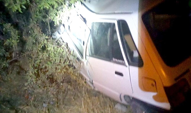 Otomobil şarampole devrildi: 3 yaralı