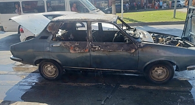 Otomobilde Sigara içerken canından oluyordu