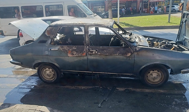 Otomobilde Sigara içerken canından oluyordu