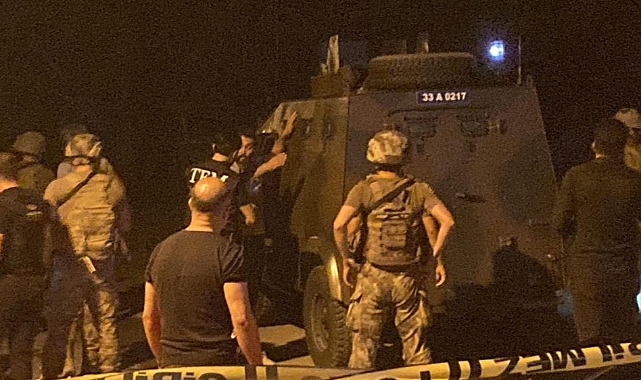 Polis noktasına saldırı:1 ağır 2 polis  yaralı