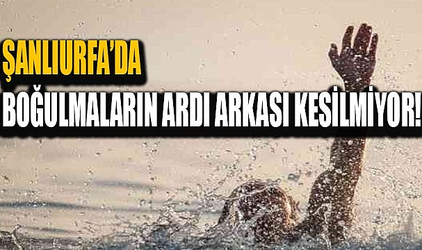 Şanlıurfa'da bir genç kanala atladı