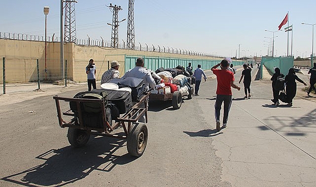 Şanlıurfa'daki Suriyeliler geri dönüyor!
