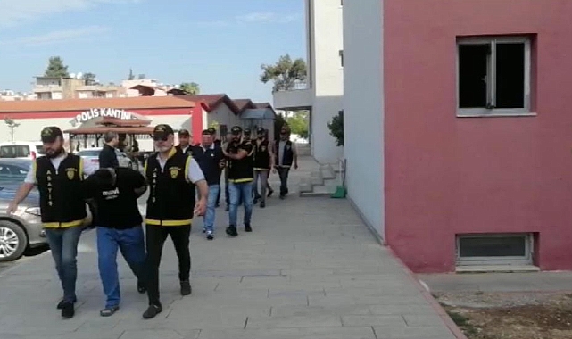 Servet çalan 6 hırsız tutuklandı