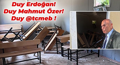 Tanal'ın harabe dediği okula yanıt verildi!