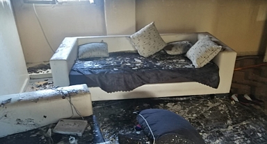 Tarsus’ta ev yangını!