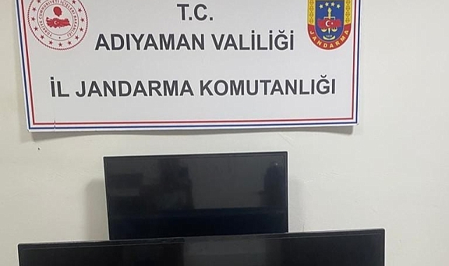 Televizyon hırsızları yakalandı