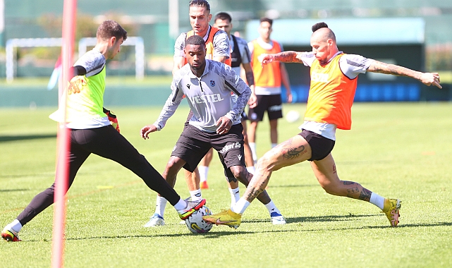 Trabzonspor, Kayserispor maçı hazırlıklarını sürdürdü