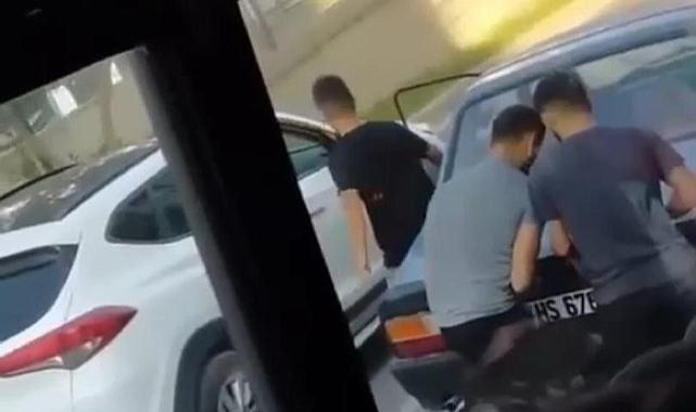 Trafikte pompalı tüfekli saldırısında 2 tutuklama