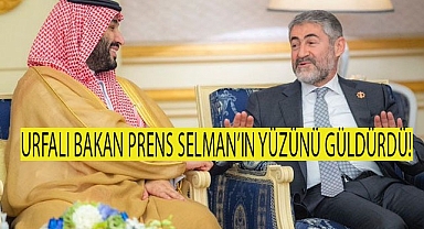 Urfalı Bakan Prens Selman ile görüştü!