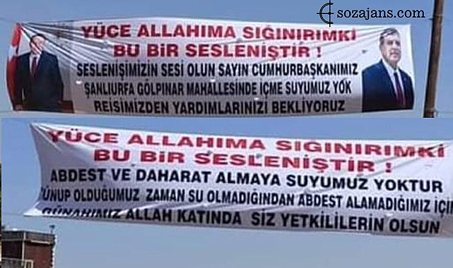 Millet uzaya çıkıyor Büyükşehir köylere su götüremiyor!