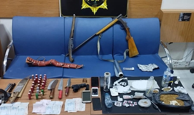 Uyuşturucu operasyonunda 2 şahıs tutuklandı