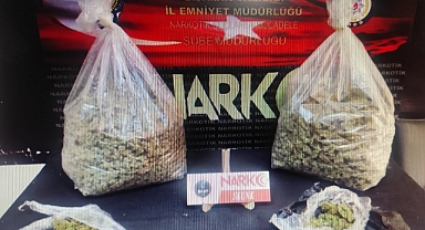 Uyuşturucu taşıyan sürücü yakalandı